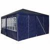 vidaXL Σκηνή Πάρτυ Μπλε και άσπρο 400 x 400 x 266 εκ
