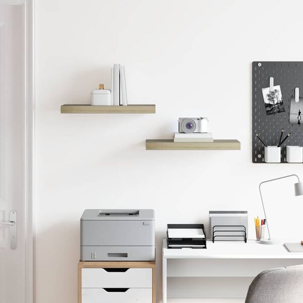 vidaXL &Rho;ά&phi;&iota;&alpha; &Tau;&omicron;ί&chi;&omicron;&upsilon; 2 &tau;&epsilon;&mu;. &Chi;&rho;ώ&mu;&alpha; &Delta;&rho;&upsilon;ό&sigmaf; 50x23x3,8 &epsilon;&kappa;. MDF