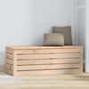 vidaXL Κουτί Αποθήκευσης 89x36,5x33 εκ από Μασίφ Ξύλο Πεύκου