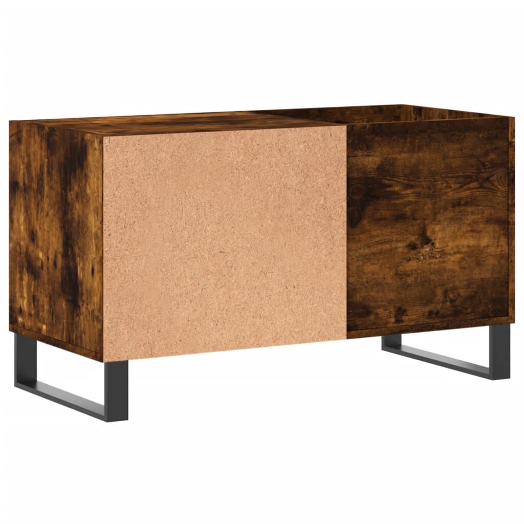 vidaXL Δισκοθήκη Καπνιστή Δρυς 85 x 38 x 48 εκ. από Επεξεργασμένο Ξύλο