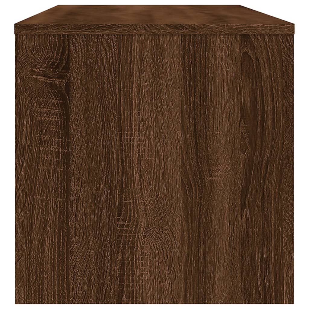 vidaXL Έπιπλο Τηλεόρασης Καφέ Δρυς 100x40x40 εκ. Επεξεργασμένο Ξύλο
