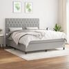 vidaXL &Kappa;&rho;&epsilon;&beta;ά&tau;&iota; Boxspring &mu;&epsilon; &Sigma;&tau;&rho;ώ&mu;&alpha; &Alpha;&nu;. &Pi;&rho;ά&sigma;&iota;&nu;&omicron; 160x200&epsilon;&kappa; &Upsilon;&phi;&alpha;&sigma;&mu;ά&tau;&iota;&nu;&omicron;