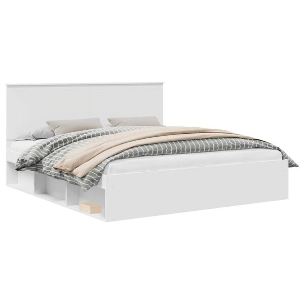 vidaXL &Sigma;&kappa;&epsilon;&lambda;&epsilon;&tau;ό&sigmaf; &Kappa;&rho;&epsilon;&beta;&alpha;&tau;&iota;&omicron;ύ &Lambda;&epsilon;&upsilon;&kappa;ό 180 x 200 cm &Sigma;&tau;&epsilon;&rho;&epsilon;ά &xi;&upsilon;&lambda;&epsilon;ί&alpha; &pi;&epsilon;ύ&kappa;&omicron;&upsilon;