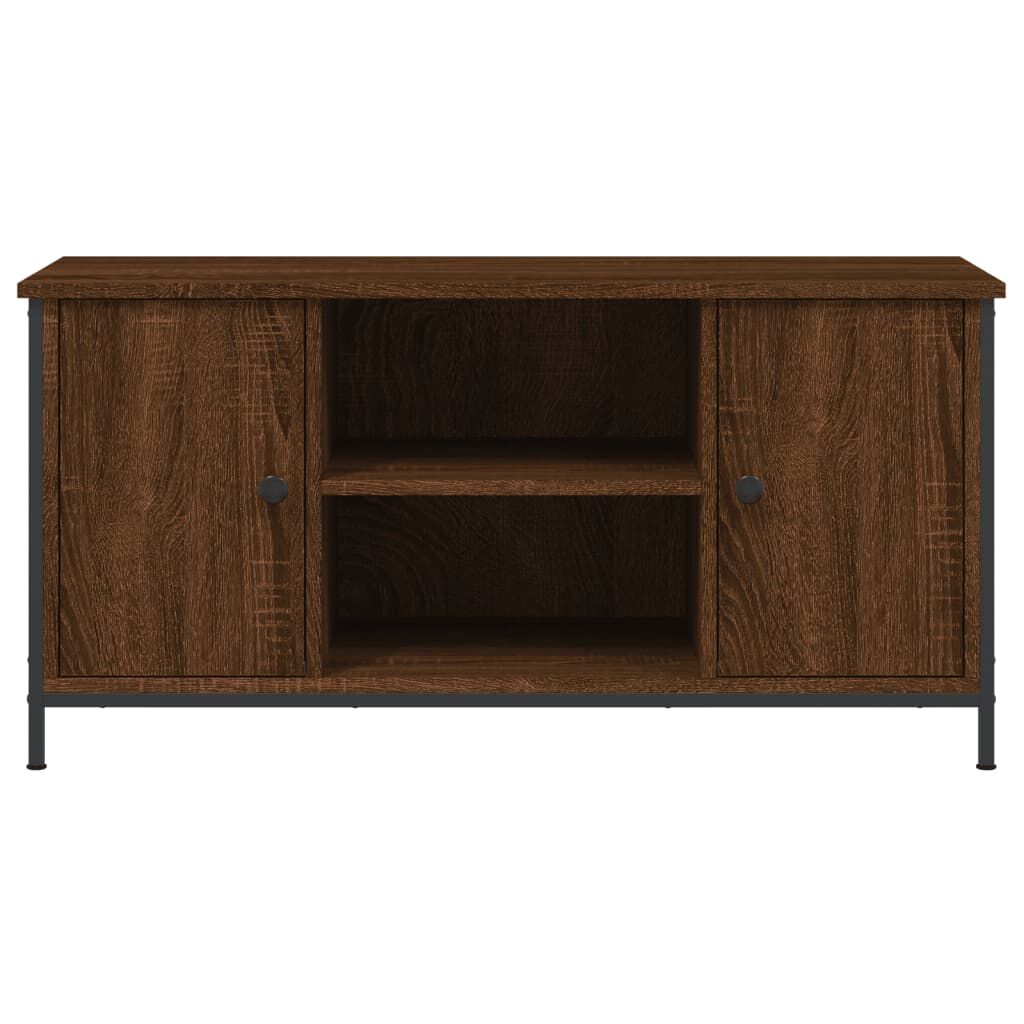 vidaXL Έπιπλο Τηλεόρασης Καφέ Δρυς 100x40x50 εκ. Επεξεργασμένο Ξύλο