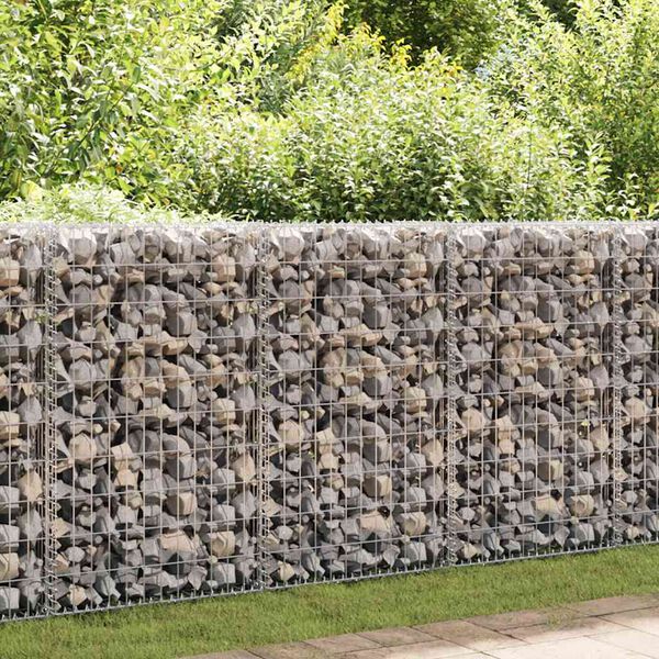 vidaXL Συρματοκιβώτιο 200 x 30 x 100 εκ. από Γαλβανισμένο Χάλυβα