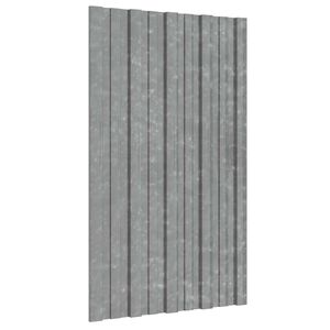 vidaXL &Pi;ά&nu;&epsilon;&lambda; &omicron;&rho;&omicron;&phi;ή&sigmaf; 12 &tau;&epsilon;&mu;. &Alpha;&sigma;&eta;&mu;ί 80 x 45 cm &Gamma;&alpha;&lambda;&beta;&alpha;&nu;&iota;&sigma;&mu;έ&nu;&omicron;&sigmaf; &chi;ά&lambda;&upsilon;&beta;&alpha;&sigmaf;