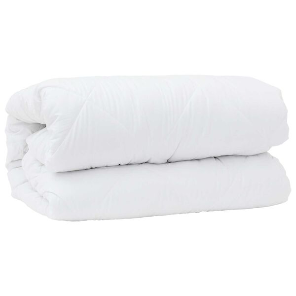 vidaXL Πάπλωμα Άλλο με μαξιλάρι 3 pcs Λευκό 240 x 220 cm Μικροΐνες