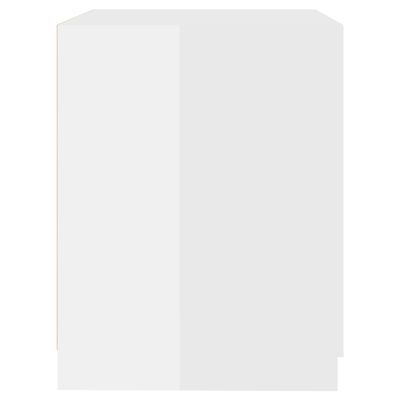 vidaXL Ντουλάπι Πλυντηρίου Γυαλιστερό Λευκό 71 x 71,5 x 91,5 εκ.