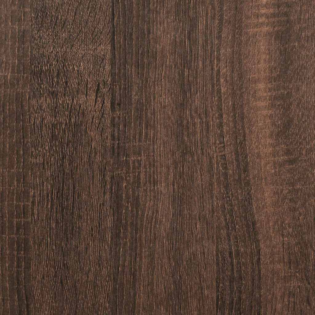 vidaXL Ντουλάπι Δαπέδου Riga Καφέ Δρυς 20x44,5x81,5 εκ. Μοριοσανίδα