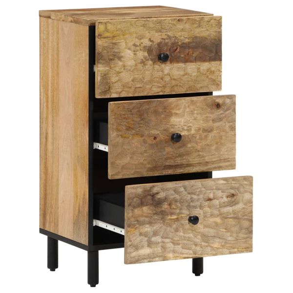 vidaXL Βοηθητικό Ντουλάπι 40 x 33 x 75 εκ. από Μασίφ Ξύλο Μάνγκο