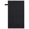 vidaXL Αθλητικές Πετσέτες 2 pcs Μαύρο 50 x 30 cm