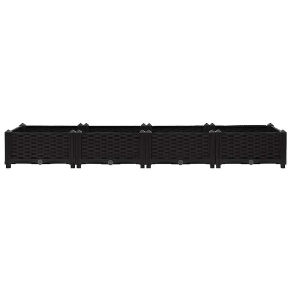 vidaXL Ζαρντινιέρα 160 x 40 x 23 εκ. από Πολυπροπυλένιο