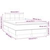vidaXL &Kappa;&rho;&epsilon;&beta;ά&tau;&iota; Boxspring &mu;&epsilon; &Sigma;&tau;&rho;ώ&mu;&alpha; & LED &Sigma;&kappa;. &Mu;&pi;&lambda;&epsilon; 120x200&epsilon;&kappa;. &Beta;&epsilon;&lambda;&omicron;ύ&delta;&iota;&nu;&omicron;
