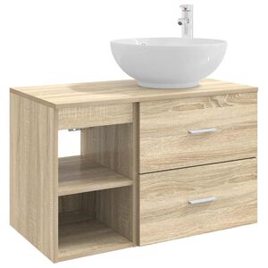 vidaXL &Sigma;&epsilon;&tau; &Epsilon;&pi;ί&pi;&lambda;&omega;&nu; &Mu;&pi;ά&nu;&iota;&omicron;&upsilon; 2 pcs Sonoma &Delta;&rho;&upsilon;&sigmaf; &Epsilon;&pi;&epsilon;&xi;&epsilon;&rho;&gamma;&alpha;&sigma;&mu;έ&nu;&omicron; &Xi;ύ&lambda;&omicron;