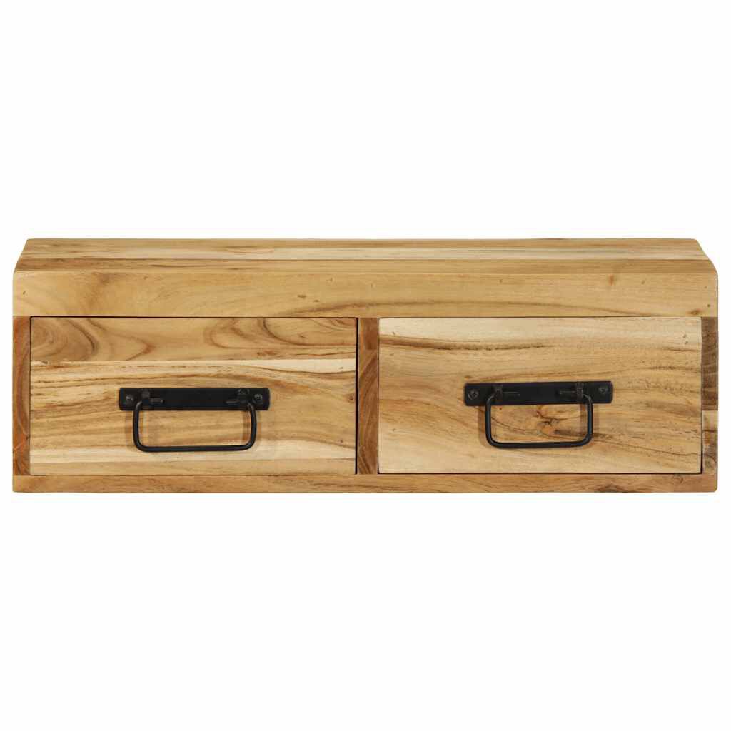 vidaXL Επίτοιχο ντουλάπι τηλεόρασης 60x30x19 cm Μασίφ ξύλο ακακίας