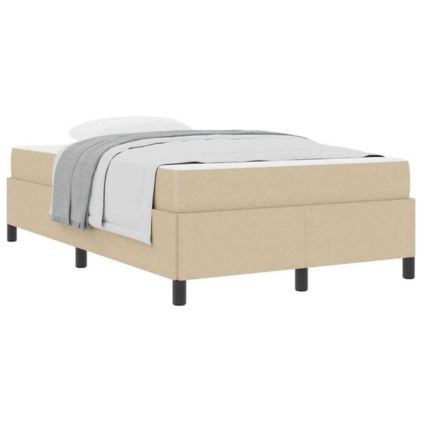 vidaXL Σκελετός Κρεβατιού Ανοιχτό γκρι 120 x 200 cm Βελούδο