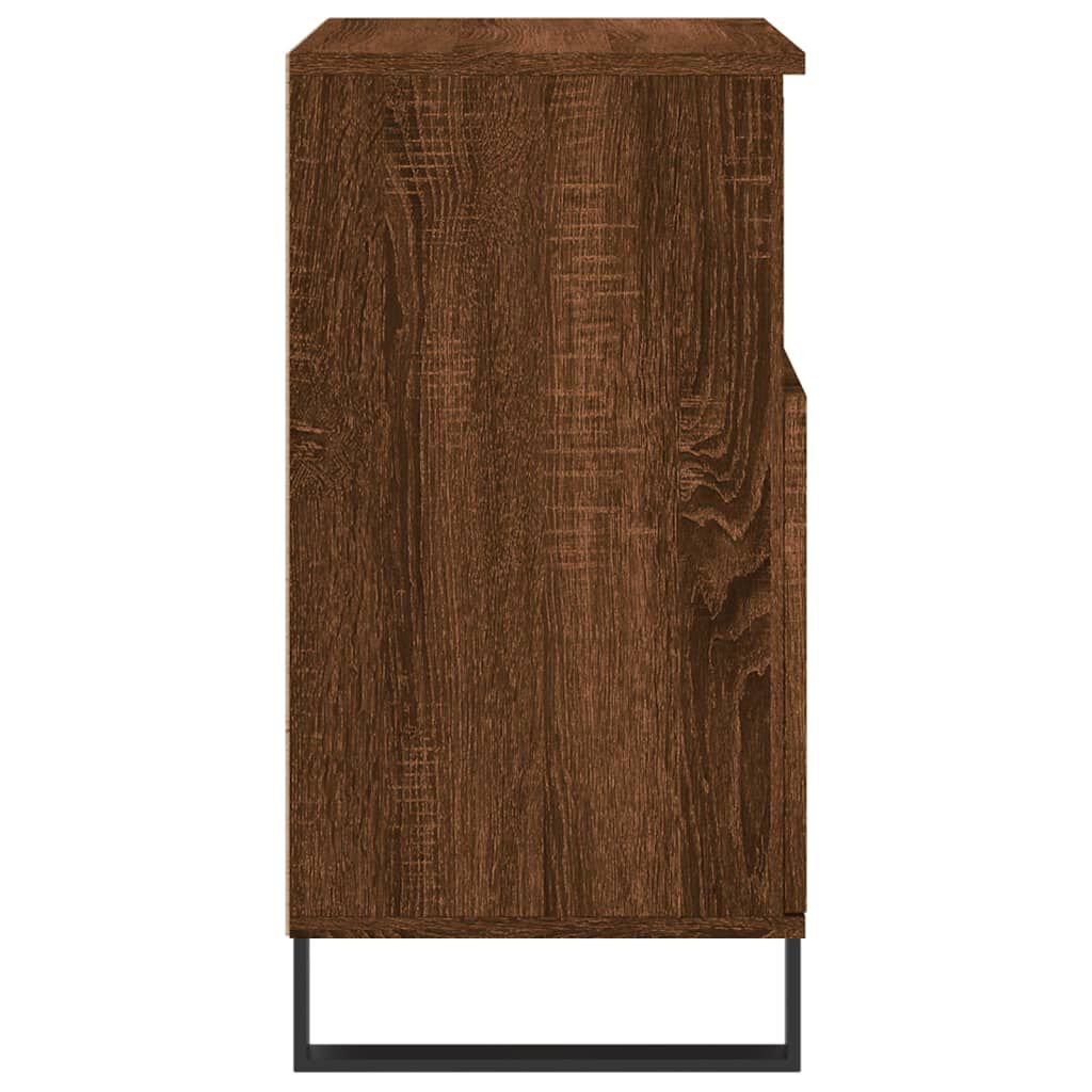 vidaXL Μπουφές Καφέ Δρυς 60x35x70 εκ. από Επεξεργασμένο Ξύλο