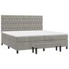 vidaXL &Kappa;&rho;&epsilon;&beta;ά&tau;&iota; Boxspring &mu;&epsilon; &Sigma;&tau;&rho;ώ&mu;&alpha; &Alpha;&nu;&omicron;&iota;&chi;&tau;ό &Gamma;&kappa;&rho;&iota; 200x200 &epsilon;&kappa;. &Beta;&epsilon;&lambda;&omicron;ύ&delta;&iota;&nu;&omicron;