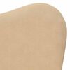 vidaXL Παιδικός καναπές Cream Soft Plush