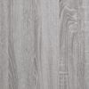 vidaXL Τραπέζι Κονσόλα Γκρι Sonoma 75x34,5x75 εκ. Επεξεργασμένο Ξύλο
