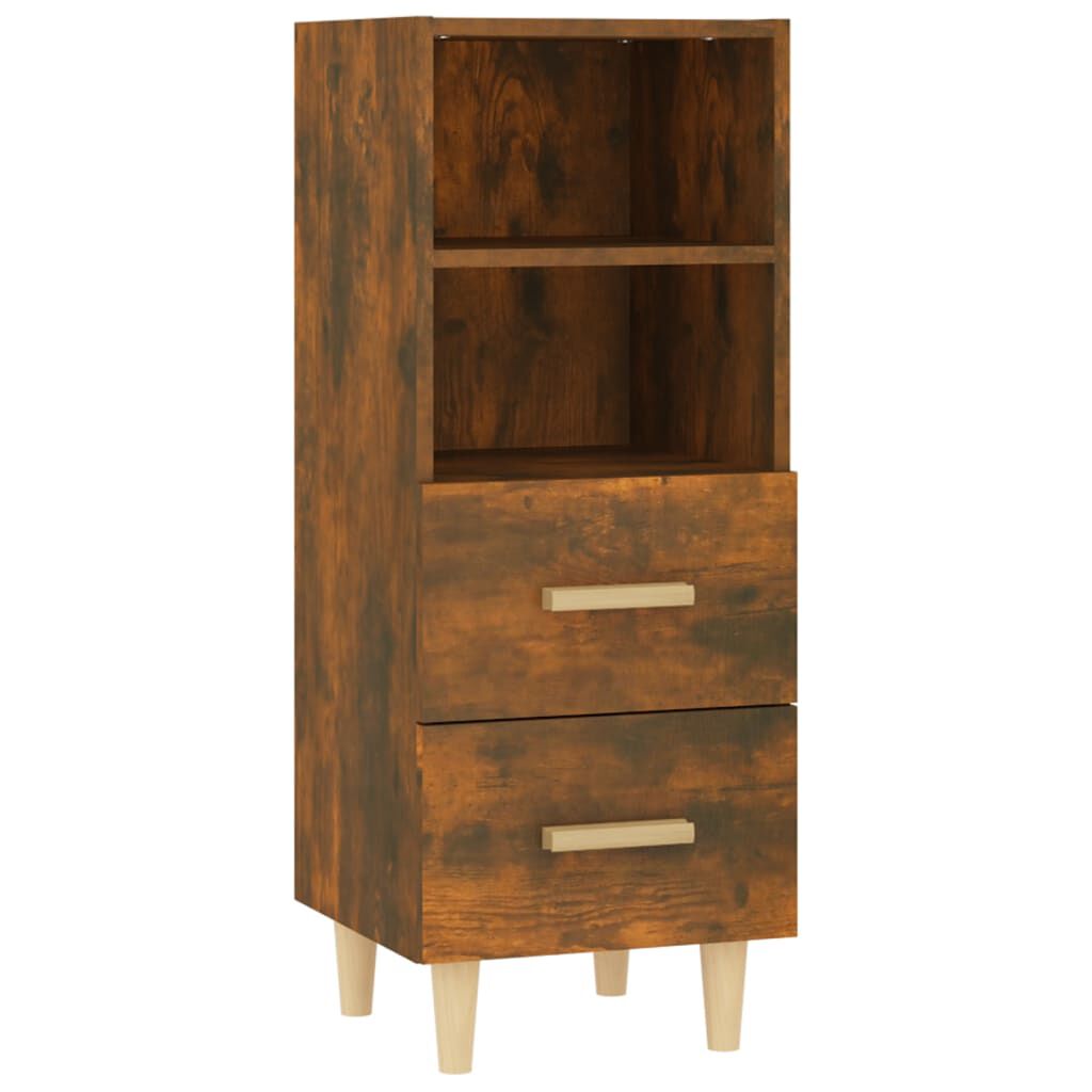 vidaXL Ντουλάπι Καπνιστή Δρυς 34,5 x 34 x 90 εκ. Επεξεργασμένο Ξύλο