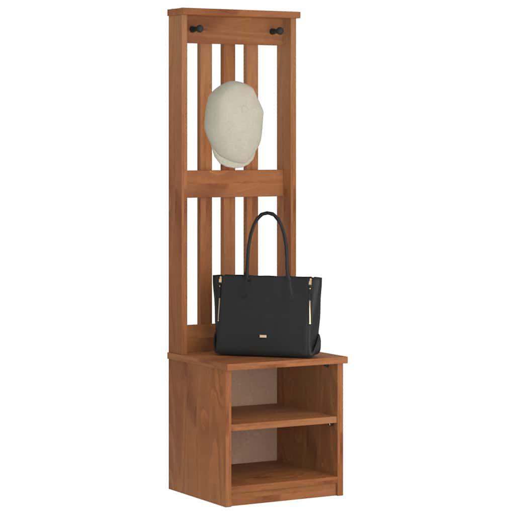 vidaXL Δέντρο χωλ "SANDENS" 45x40x159,5 εκ.Πεύκο μασίφ ξύλο