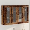 vidaXL Ντουλάπια Τοίχου 2 pcs Παλαιό ξύλο 69.5 x 34 x 90 εκ.