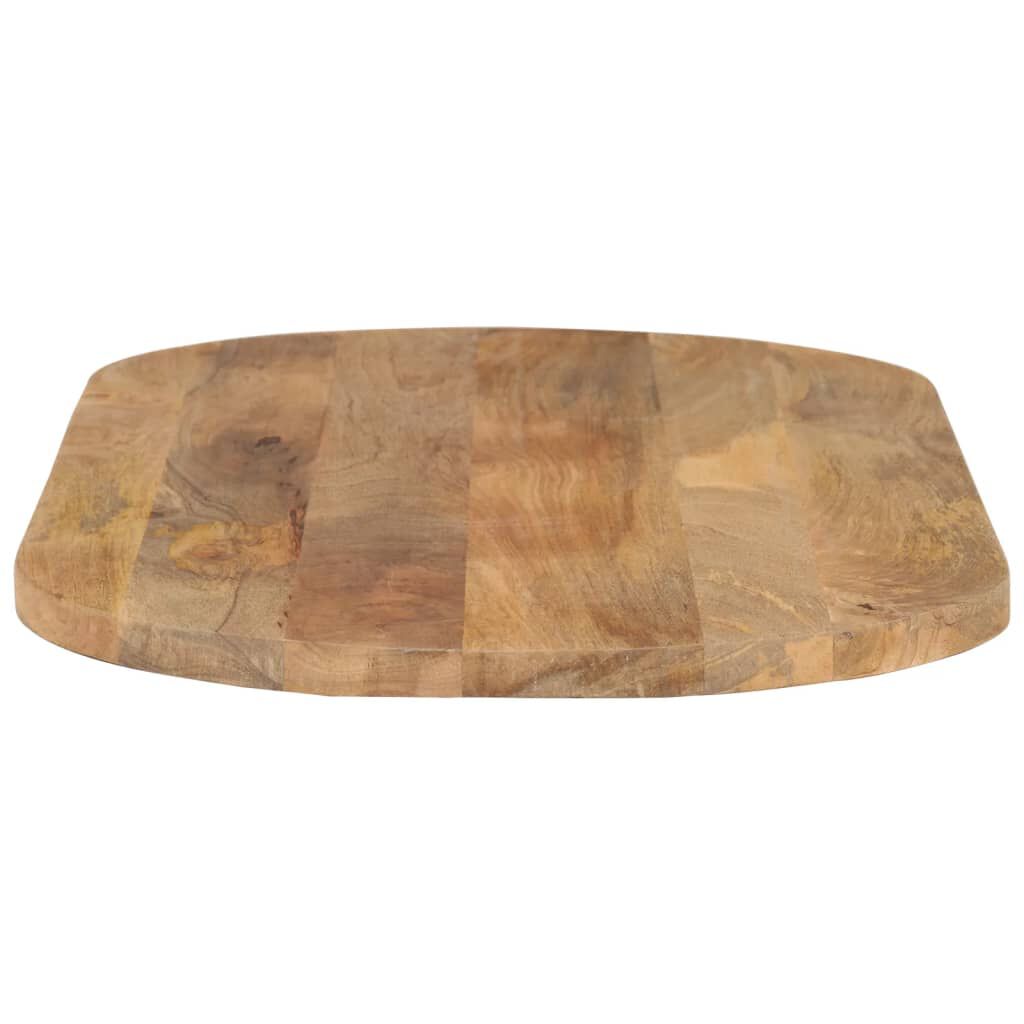 vidaXL Επιφάνεια Τραπεζιού Οβάλ 110x40x3,8 εκ. Μασίφ Ξύλο Μάνγκο