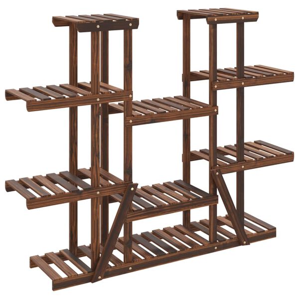 vidaXL Βάση Λουλουδιών 110x25x110,5 εκ. από Μασίφ Ξύλο Ελάτης
