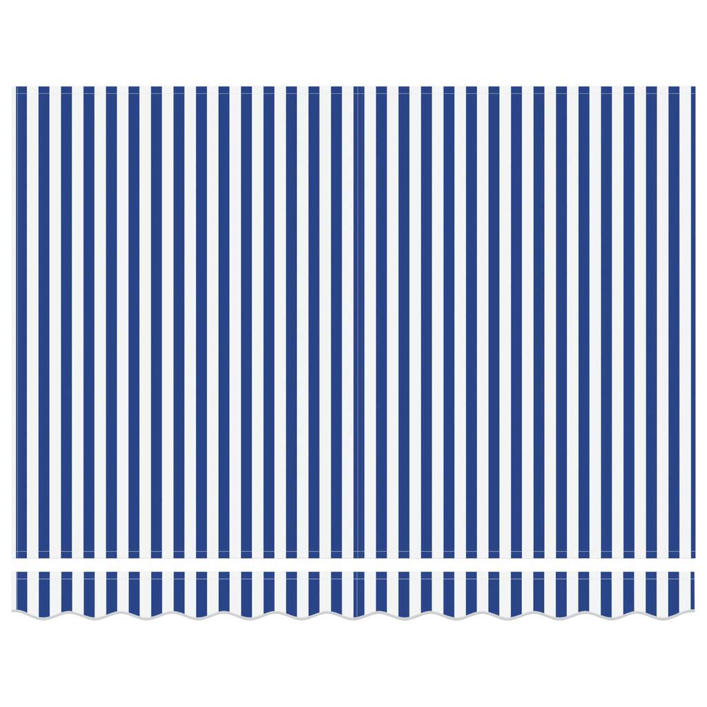 vidaXL Σκηνίτσα Αναδιπλούμενη with Μπλε και λευκό 3.5 x 2.5 m