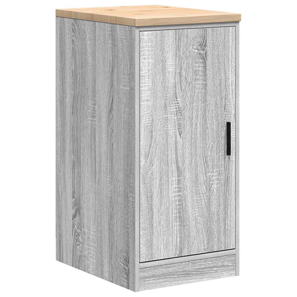 vidaXL ντουλάπι αποθήκευσης γκαράζ 40x51x85 εκ μασίφ ξύλο πεύκο