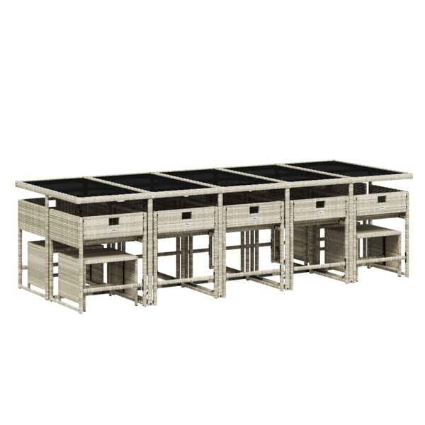 vidaXL &Sigma;&epsilon;&tau; &Tau;&rho;&alpha;&pi;&epsilon;&zeta;&alpha;&rho;ί&alpha;&sigmaf; &Kappa;ή&pi;&omicron;&upsilon; 15 &tau;&epsilon;&mu;. &Alpha;&nu;. &Gamma;&kappa;&rho;&iota; &Sigma;&upsilon;&nu;&theta;. &Rho;&alpha;&tau;ά&nu; &mu;&epsilon; &Mu;&alpha;&xi;&iota;&lambda;ά&rho;&iota;&alpha;