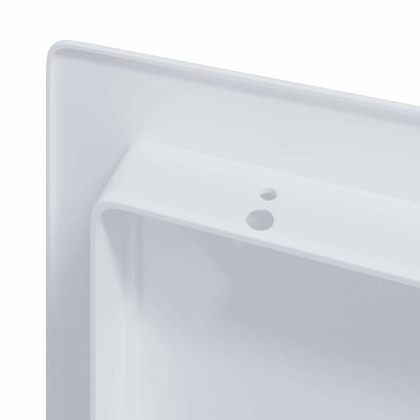 vidaXL Πίνακες Πρόσβασης 2 pcs Λευκό 15 x 15 x 2 εκ. ΑΒΣ Πλαστικό