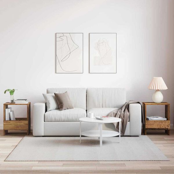 vidaXL &Rho;ά&phi;&iota; &Pi;&epsilon;&rho;&iota;&omicron;&delta;&iota;&kappa;ώ&nu; 2 pcs &Pi;&alpha;&lambda;&iota;ό &xi;ύ&lambda;&omicron; 35 x 30 x 45 &epsilon;&kappa;.