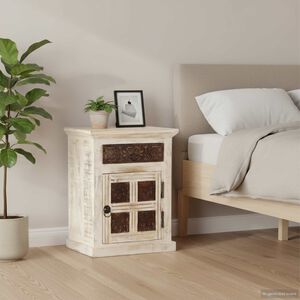 vidaXL &Kappa;&omicron;&mu;&omicron;&delta;ί&nu;&omicron; &Lambda;&epsilon;&upsilon;&kappa;ό 40x30x50 &epsilon;&kappa;. &alpha;&pi;ό &Mu;&alpha;&sigma;ί&phi; &Xi;ύ&lambda;&omicron; &Mu;ά&nu;&gamma;&kappa;&omicron;