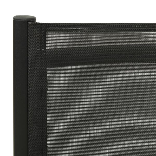 vidaXL Σετ Τραπεζαρίας Κήπου 9 Τεμαχίων Ανθρακί από Αλουμίνιο