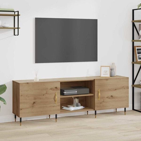 vidaXL &Nu;&tau;&omicron;&upsilon;&lambda;ά&pi;&iota; TV artisan &delta;&rho;&upsilon;&sigmaf; 150 x 30 x 50 cm &Epsilon;&pi;&epsilon;&xi;&epsilon;&rho;&gamma;&alpha;&sigma;&mu;έ&nu;&omicron; &xi;ύ&lambda;&omicron;