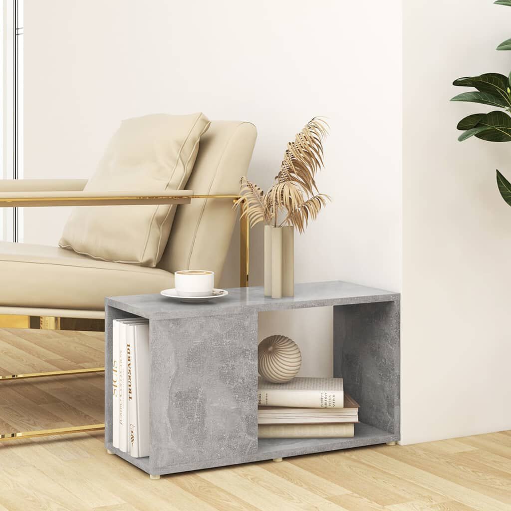vidaXL Έπιπλο Τηλεόρασης Γκρι Σκυρ. 60 x 24 x 32 εκ. από Επεξ. Ξύλο