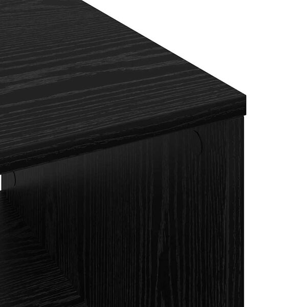 vidaXL Τραπεζάκι σαλονιού Μαύρη δρυς 60 x 50 x 40 εκ