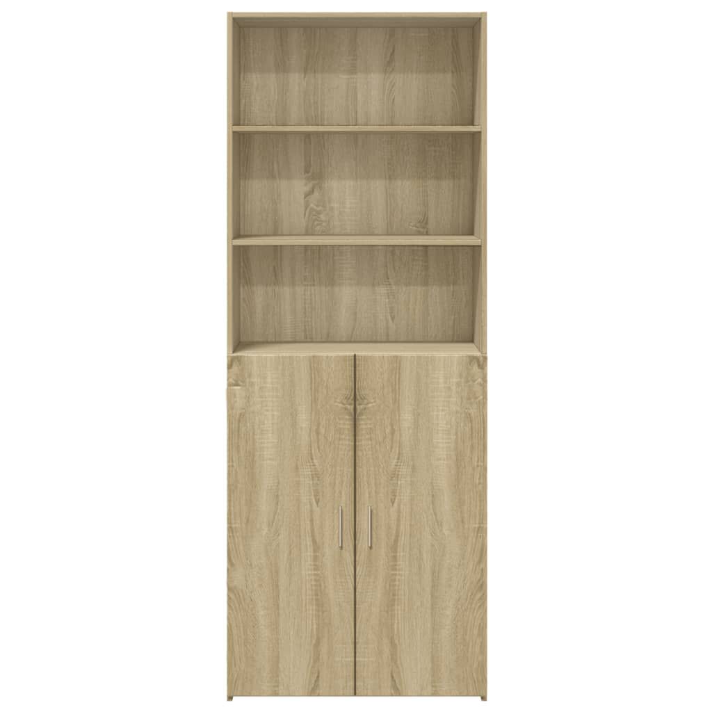 vidaXL Ντουλάπι Sonoma Δρυς 70x42,5x185 εκ. από Επεξεργασμένο Ξύλο