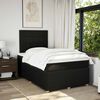 vidaXL &Kappa;&rho;&epsilon;&beta;ά&tau;&iota; Boxspring &mu;&epsilon; &Sigma;&tau;&rho;ώ&mu;&alpha; &Mu;&alpha;ύ&rho;&omicron; 120x190 &epsilon;&kappa;. &Upsilon;&phi;&alpha;&sigma;&mu;ά&tau;&iota;&nu;&omicron;