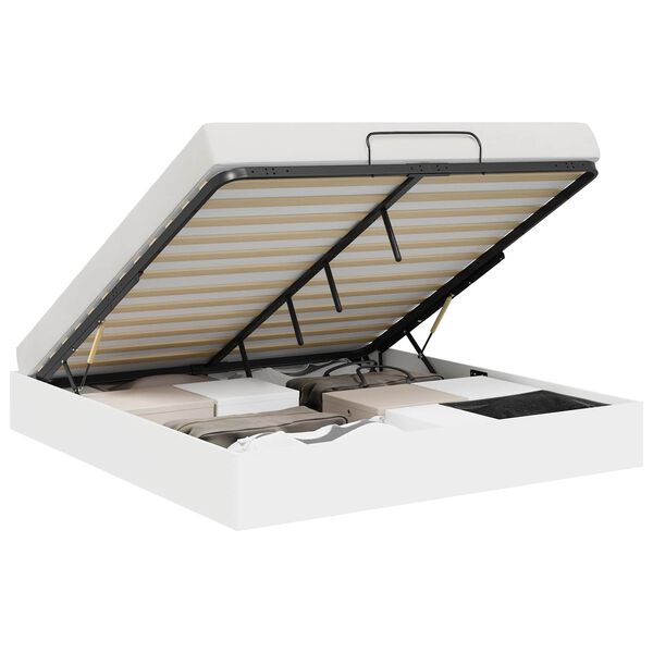 vidaXL &Kappa;&rho;&epsilon;&beta;ά&tau;&iota; &Omicron;&theta;&omega;&mu;&alpha;&nu;&iota;&kappa;&omicron;ύ &Tau;ύ&pi;&omicron;&upsilon; &Lambda;&epsilon;&upsilon;&kappa;ό 193 x 120 x 25 &epsilon;&kappa; &Mu;&omicron;&rho;&iota;&omicron;&sigma;&alpha;&nu;ί&delta;&alpha;