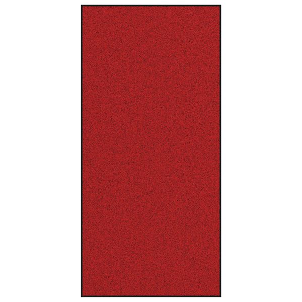 vidaXL Χαλάκι Εξώπορτας Κόκκινο και Μαύρο 120 x 250 cm