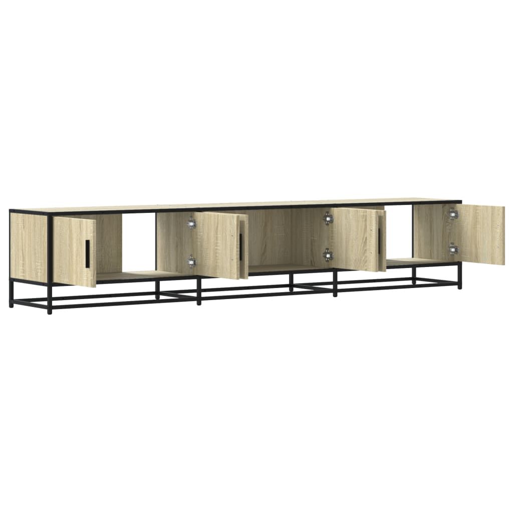 vidaXL Έπιπλο Τηλεόρασης Sonoma Δρυς 210x35x41 εκ. Επεξ. Ξύλο