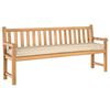 vidaXL Σετ Μαξιλαριών Πάγου 2 pcs Μπεζ 180 x 40 x 8 εκ.
