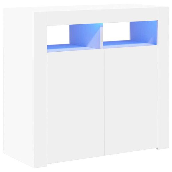 vidaXL &Nu;&tau;&omicron;&upsilon;&lambda;ά&pi;&iota; &mu;&epsilon; LED &Lambda;&epsilon;&upsilon;&kappa;ό 80 x 35 x 75 &epsilon;&kappa;.