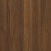 vidaXL Τρόλεϊ Κουζίνας Καφέ Δρυς 60x45x80 εκ. από Επεξεργασμένο Ξύλο