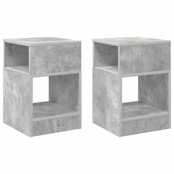 vidaXL End Table 2 pcs &Sigma;&kappa;&upsilon;&rho;ό&delta;&epsilon;&mu;&alpha; &Gamma;&kappa;&rho;&iota; 30,5 x 30 x 45 &epsilon;&kappa;