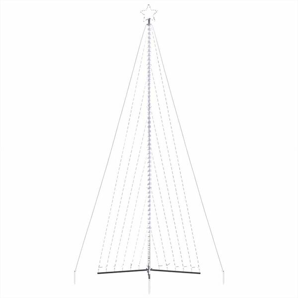 vidaXL Χριστουγεννιάτικο δέντρο LED 789 LED Ψυχρό Λευκό 476 εκ.