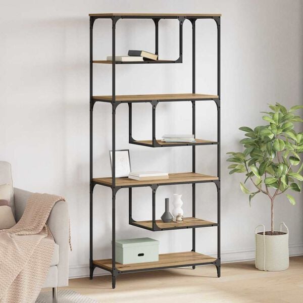 vidaXL &Beta;&iota;&beta;&lambda;&iota;&omicron;&theta;ή&kappa;&eta; artisan &delta;&rho;&upsilon;&sigmaf; 81 x 36 x 176 &epsilon;&kappa; &Epsilon;&pi;&epsilon;&xi;&epsilon;&rho;&gamma;&alpha;&sigma;&mu;έ&nu;&omicron; &xi;ύ&lambda;&omicron;